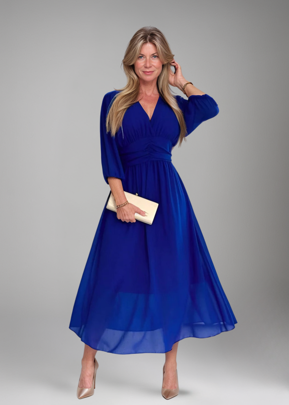 Evadine | Graceful Midi Dress