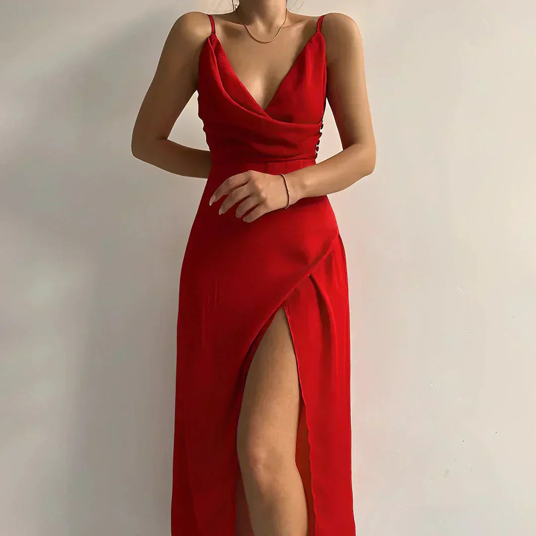 Eliselle | Elegant Slit Dress
