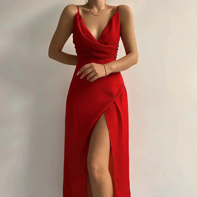 Eliselle | Elegant Slit Dress