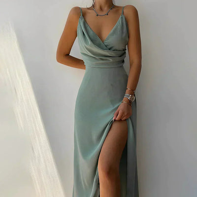 Eliselle | Elegant Slit Dress