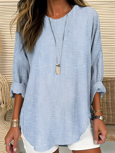 Piper | Relaxed Everyday Long-Sleeve Blouse
