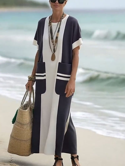 Céline | Coastal Panel Maxi Dress