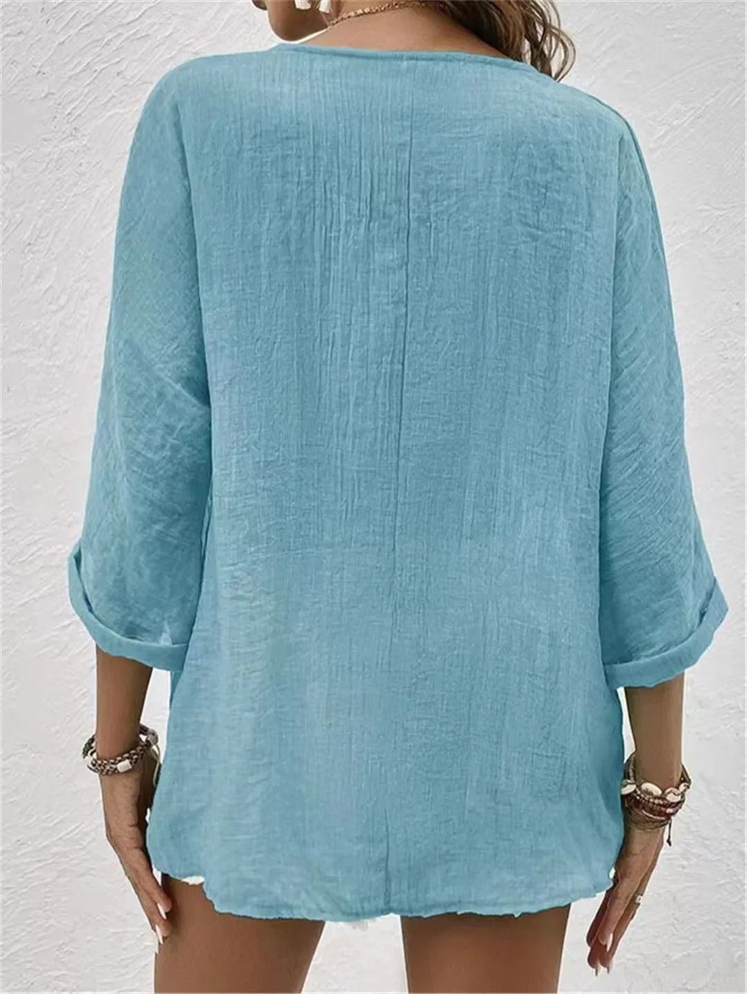Lana | Lightweight Everyday Linen-Feel Top