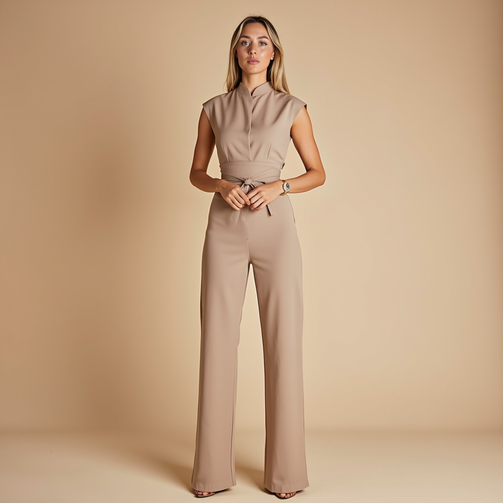 Cressida | Timeless Belted Jumpsuit