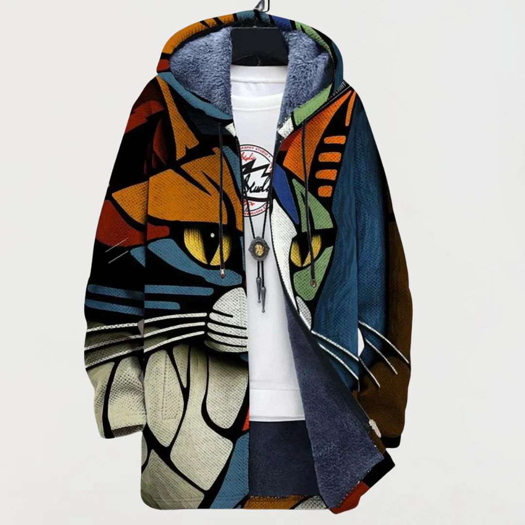 Évianne | Art-Inspired Hooded Jacket