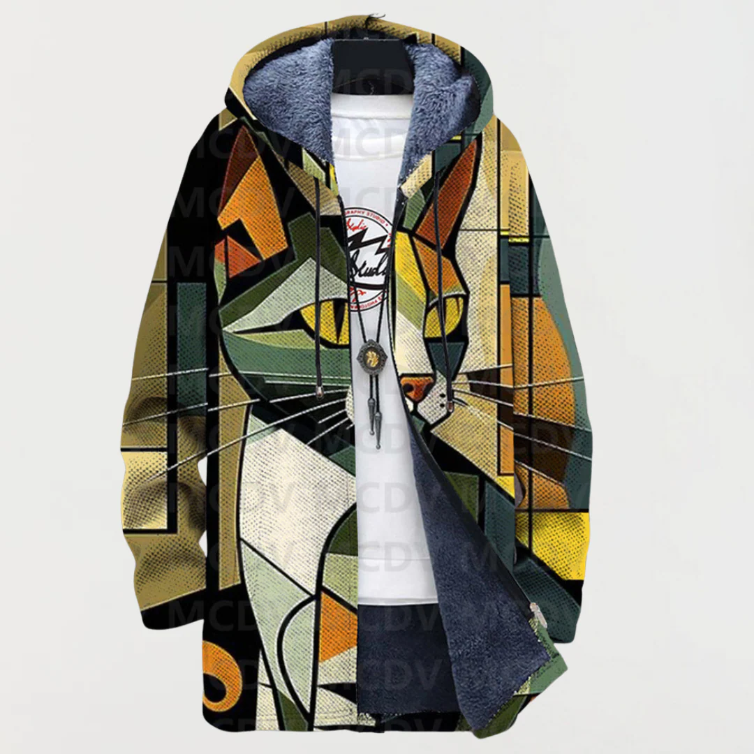 Vionette | Art-Inspired Hooded Jacket