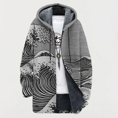 Seraphine | Art-Inspired Hooded Jacket
