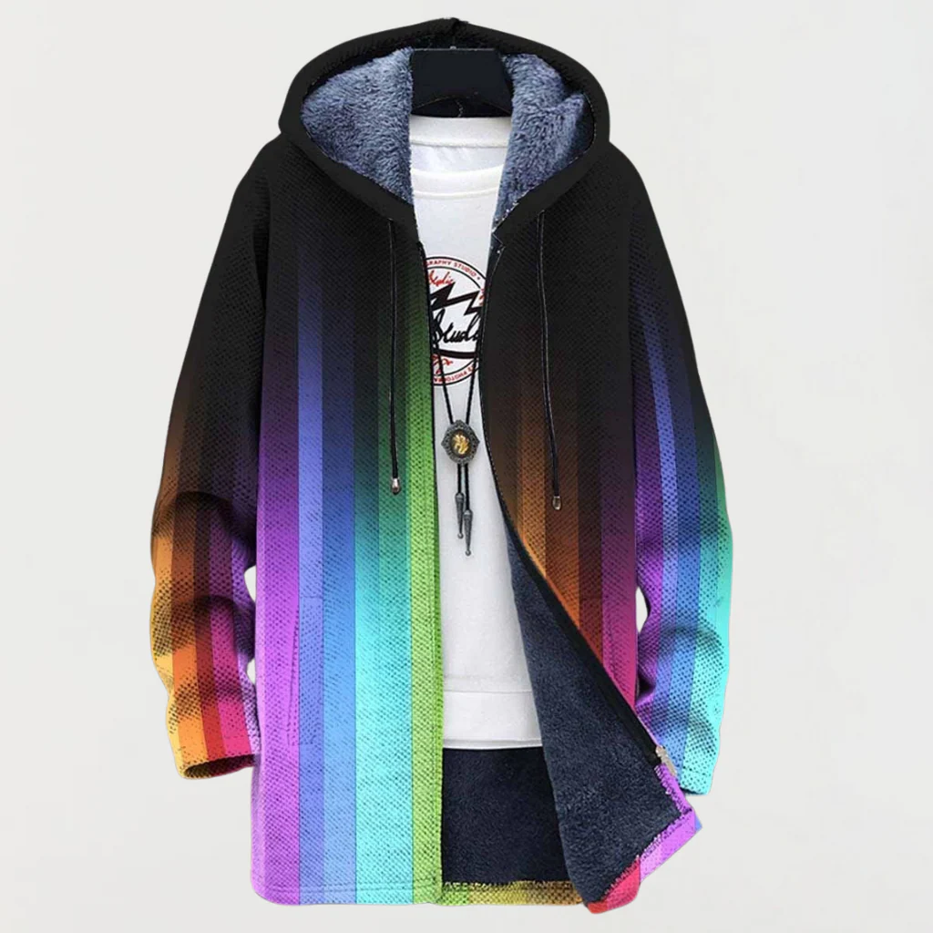 Sabine | Art-Inspired Hooded Jacket