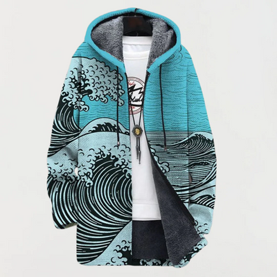 Seraphine | Art-Inspired Hooded Jacket