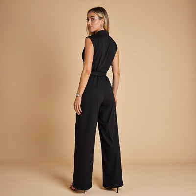 Cressida | Timeless Belted Jumpsuit