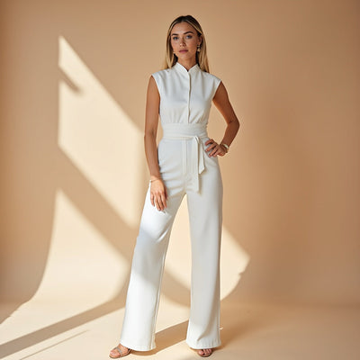 Cressida | Timeless Belted Jumpsuit