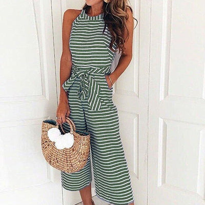 Zahira | Striped Jumpsuit