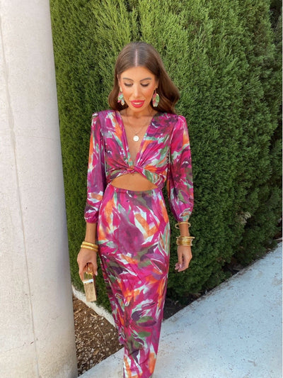 Solenne | Sculpted Drape Gown