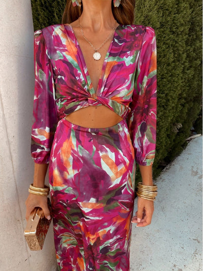 Solenne | Sculpted Drape Gown